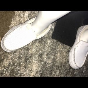 DC Villan Slip On Leather Skate Shoes